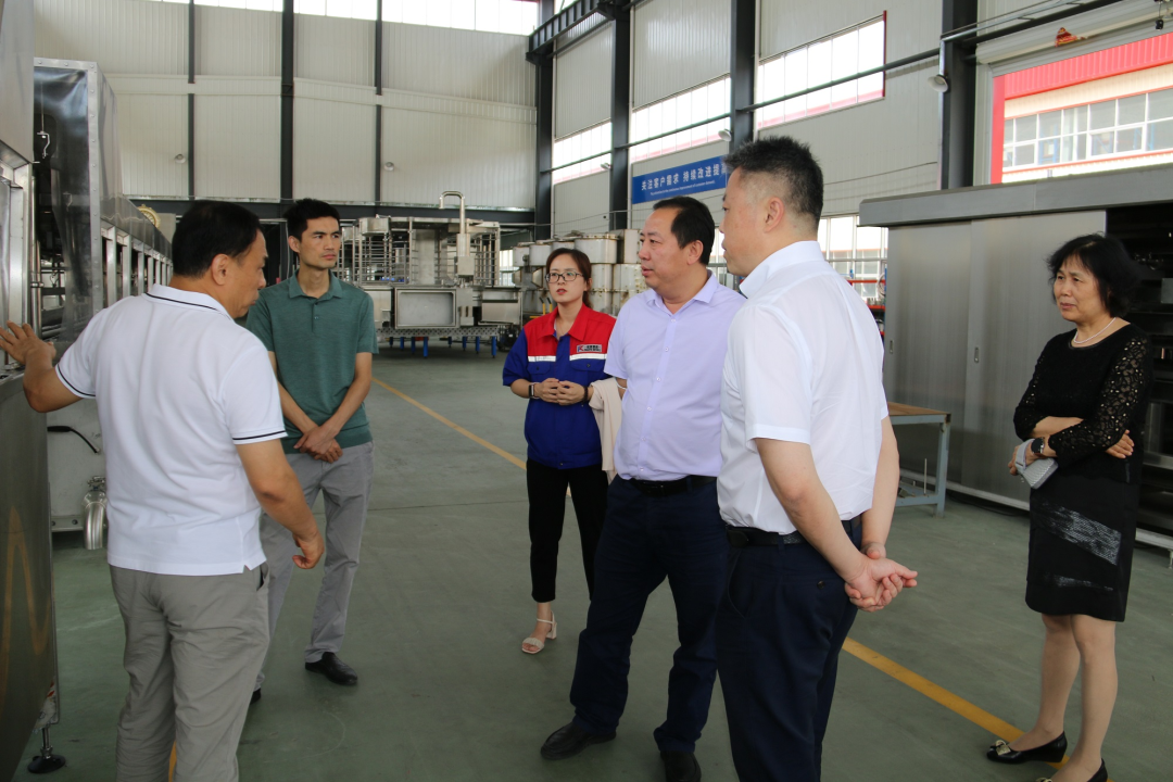中国肉类协会常务副会长兼秘书长陈伟一行莅临NG28考察调研